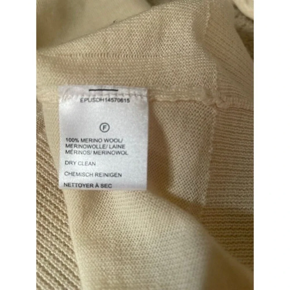 Lord & Taylor Crew Neck Merino Wool Small Sweater Old Money Classic Preppy - Picture 7 of 8